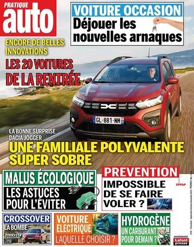 Jaquette de Pratique Auto 09-10-11-2023