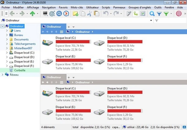 Jaquette de XYplorer 24.90.0100 Win Multi Préactivé + Portable