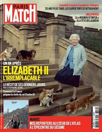 Jaquette de Paris Match - 14 Septembre 2023