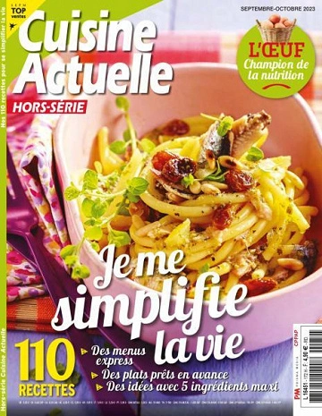 Jaquette de Cuisine Actuelle Hors-Série - Septembre-Octobre 2023