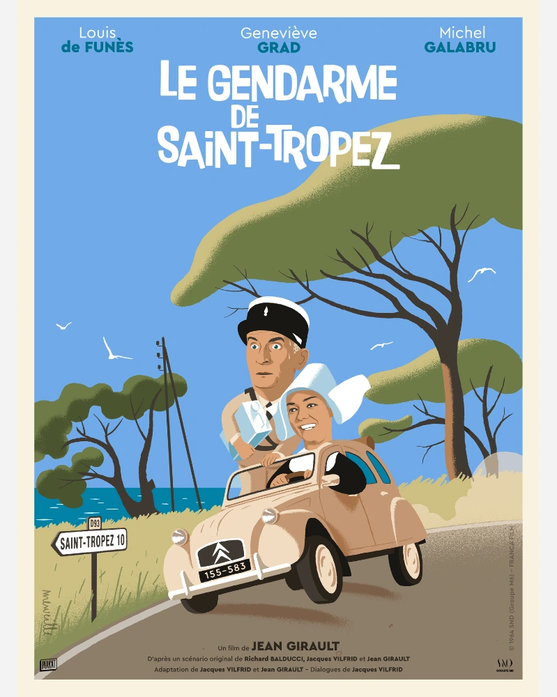 Jaquette de Le Gendarme de St Tropez (Hexalogie)