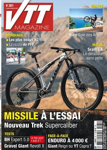 Jaquette de VTT Magazine - Octobre-Novembre 2023