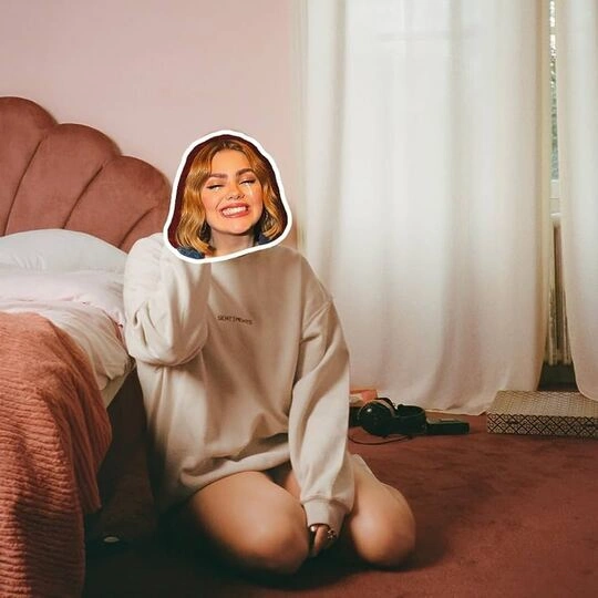 Jaquette de Louane-Sentiments Heureux (nan j'déconne) 2023