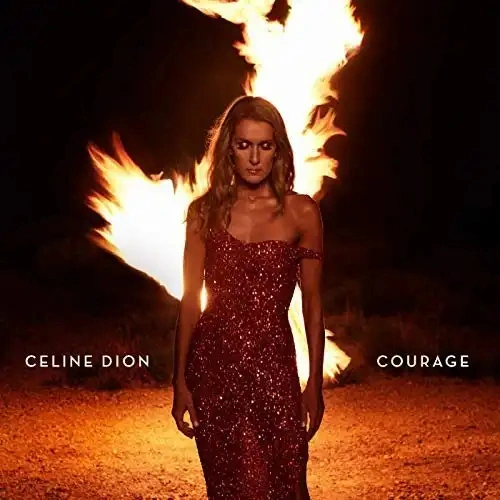 Jaquette de Celine Dion - Courage 2019
