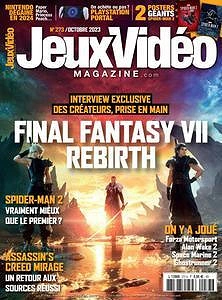 Jaquette de Jeux Vidéo Magazine - Octobre 2023