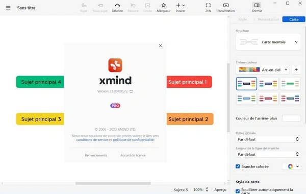 Jaquette de XMind Pro 2023 23.09.09172 Win x64 Multi + Crack