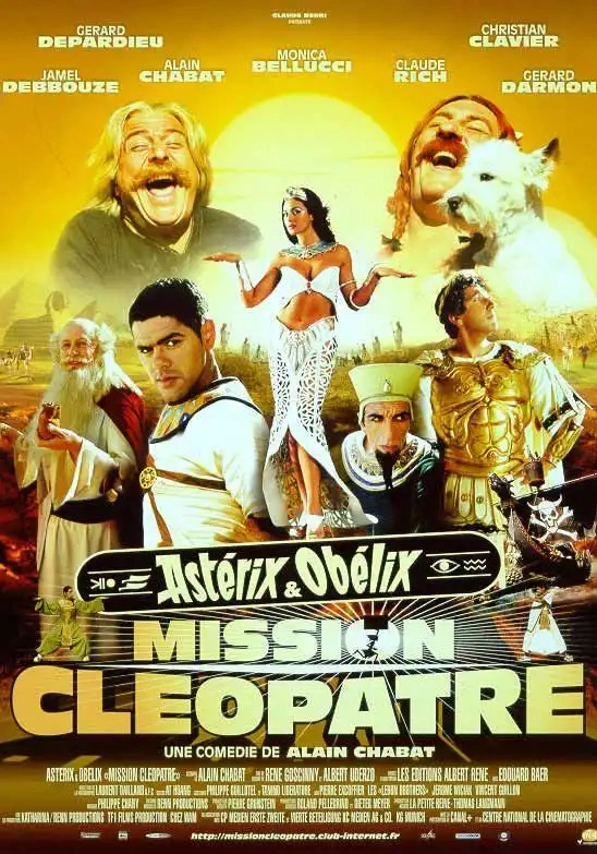 Jaquette de Astérix et Obélix : Mission cléopâtre