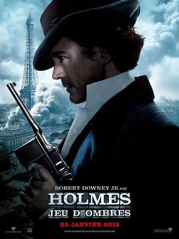 Jaquette de Sherlock Holmes A Game of Shadows