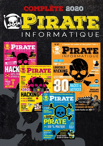 Jaquette de Pirate Informatique numeros manquants (36-37-38-39-42)