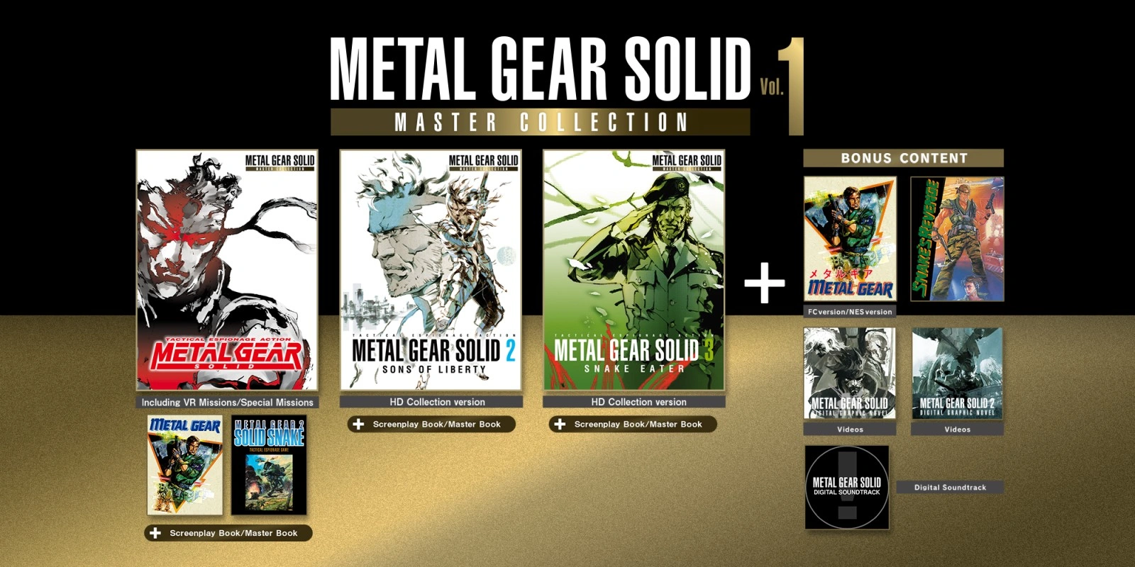 Jaquette de METAL GEAR SOLID: MASTER COLLECTION