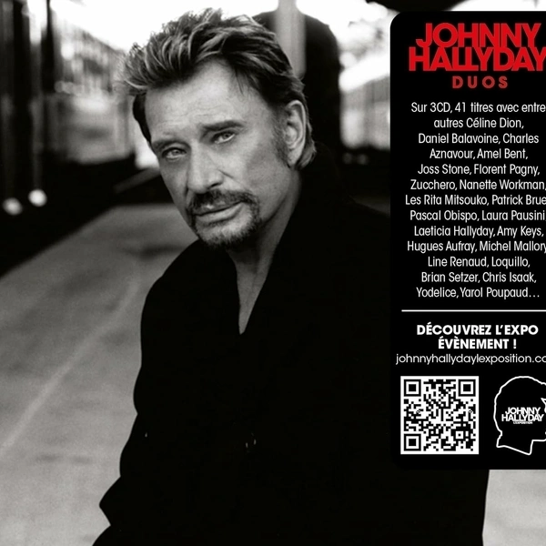 Jaquette de Johnny Hallyday - DUOS 2023