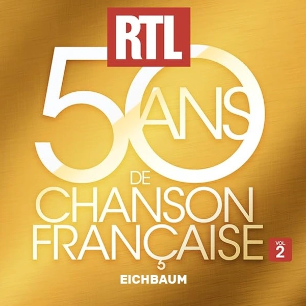 Jaquette de VA - Rtl 50 Ans de Chanson Française Vol 2 2023