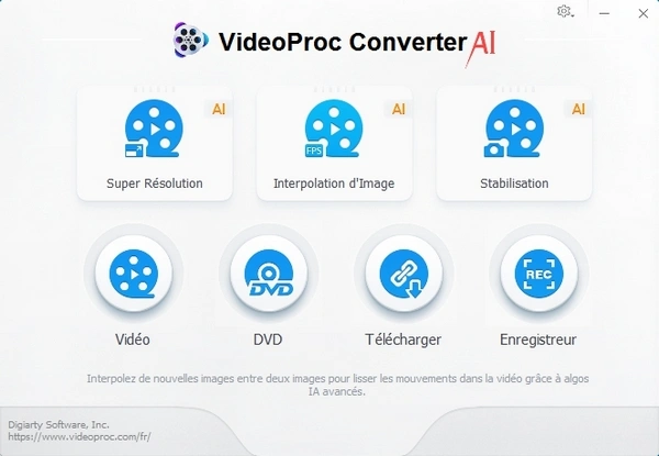 Jaquette de VideoProc Converter AI 6.0 Win x64 Multi Préactivé
