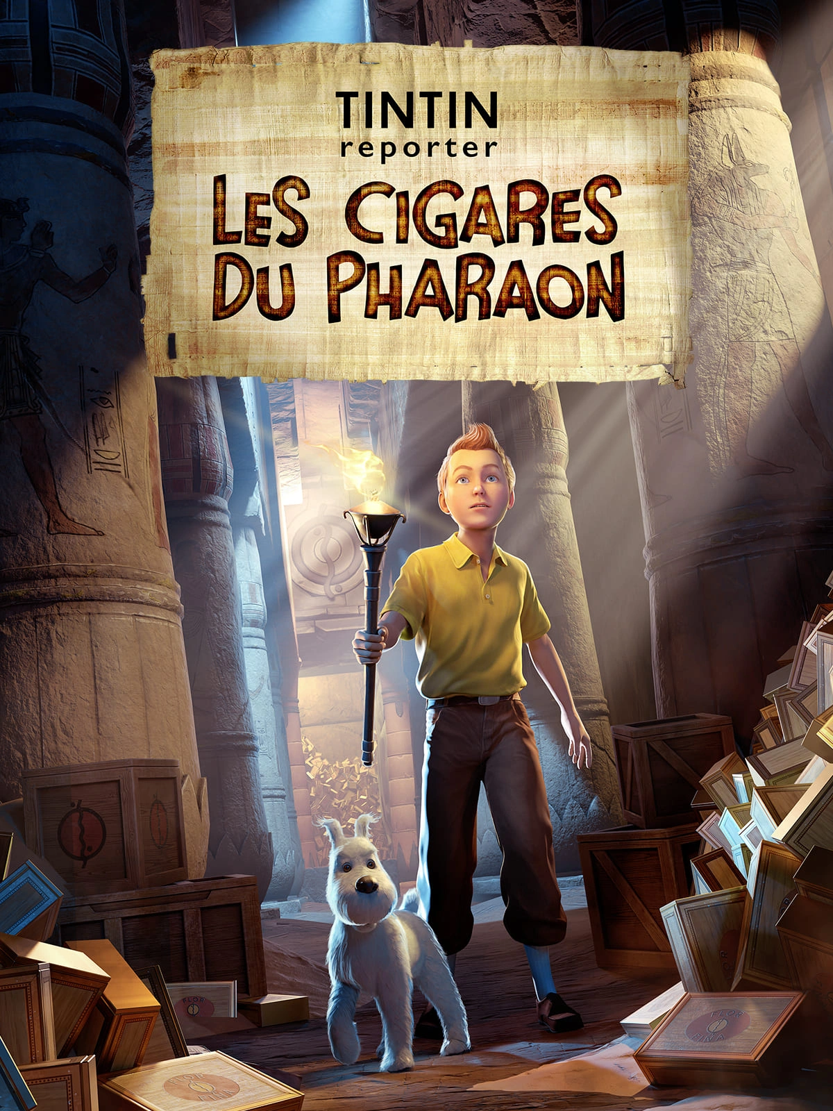 Jaquette de Tintin Reporter Cigars of the Pharaoh