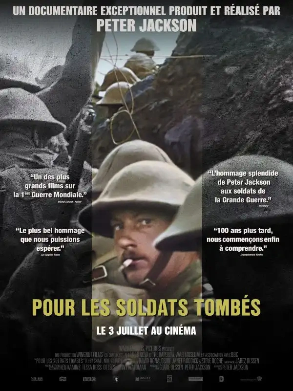Jaquette de They Shall Not Grow Old