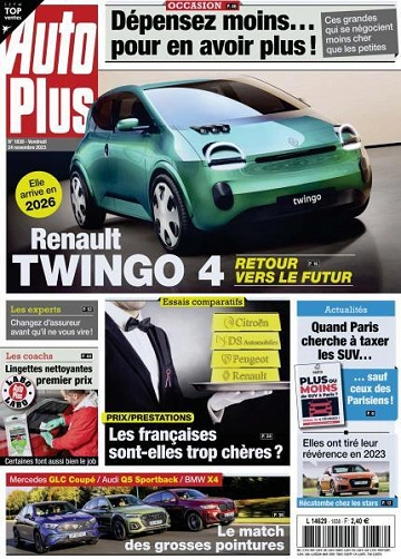 Jaquette de Auto Plus - 24 Novembre 2023