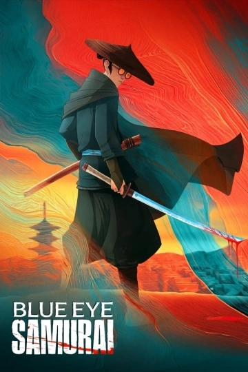 Jaquette de Blue Eye Samurai
