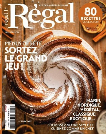 Jaquette de Régal Hors-Série - Novembre-Décembre 2023