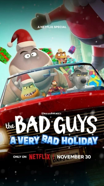Jaquette de The Bad Guys A Very Bad Holiday