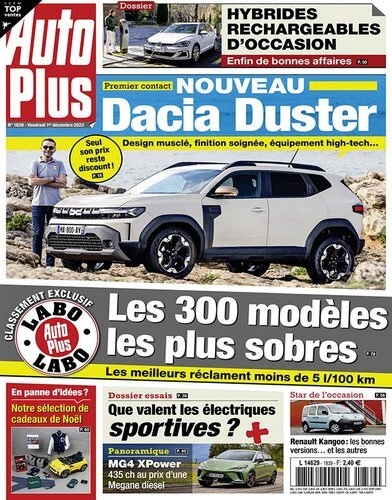 Jaquette de Auto Plus - N° 1839 du 01.12.2023