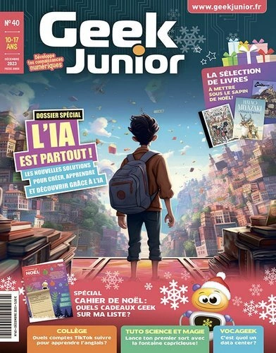 Jaquette de Geek Junior - Décembre 2023