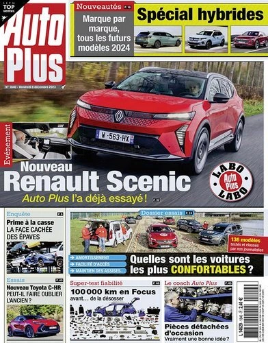 Jaquette de Auto Plus - N° 1840 du 08.12.2023