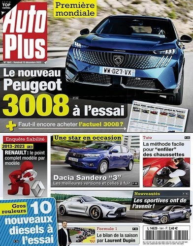Jaquette de Auto Plus - N° 1841 du 15.12.2023