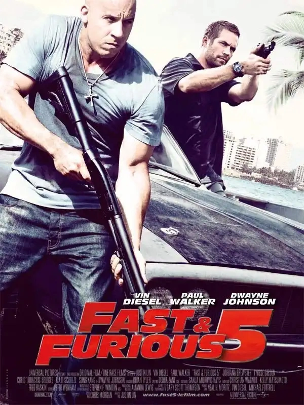 Jaquette de Fast and Furious 5