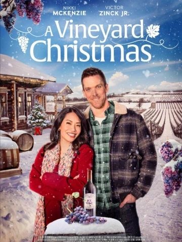 Jaquette de A Vineyard Christmas