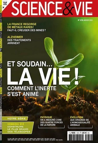 Jaquette de Science & Vie - 01.2024