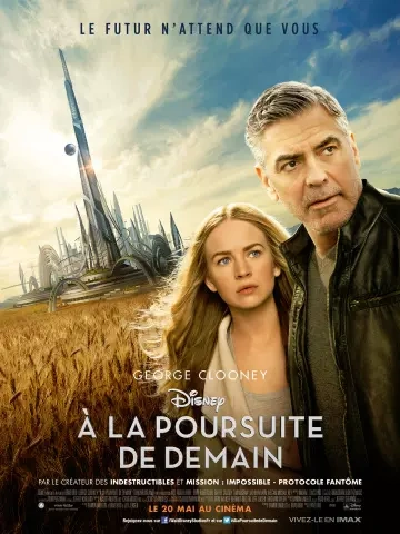 Jaquette de À la poursuite de demain