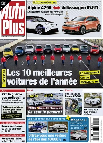 Jaquette de Auto Plus du 29 Décembre 2023