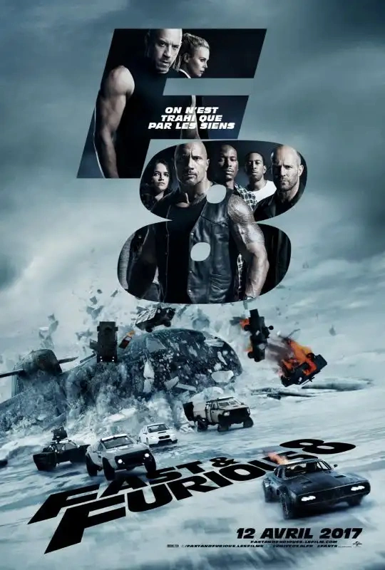 Jaquette de Fast and Furious 8