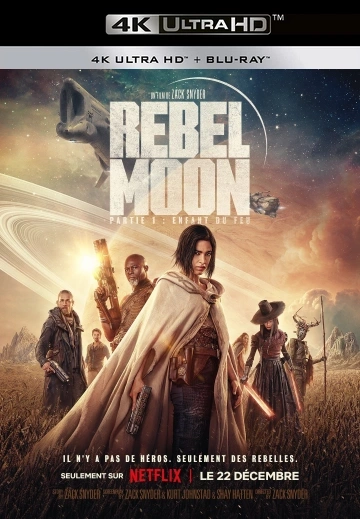 Jaquette de Rebel Moon Part One A Child of Fire