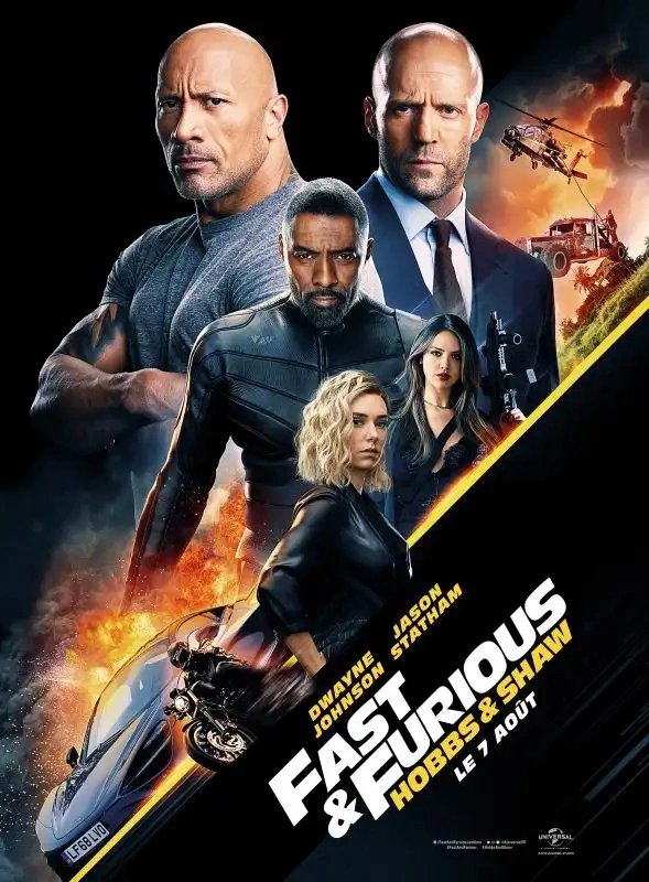 Jaquette de Fast and Furious Hobbs and Shaw