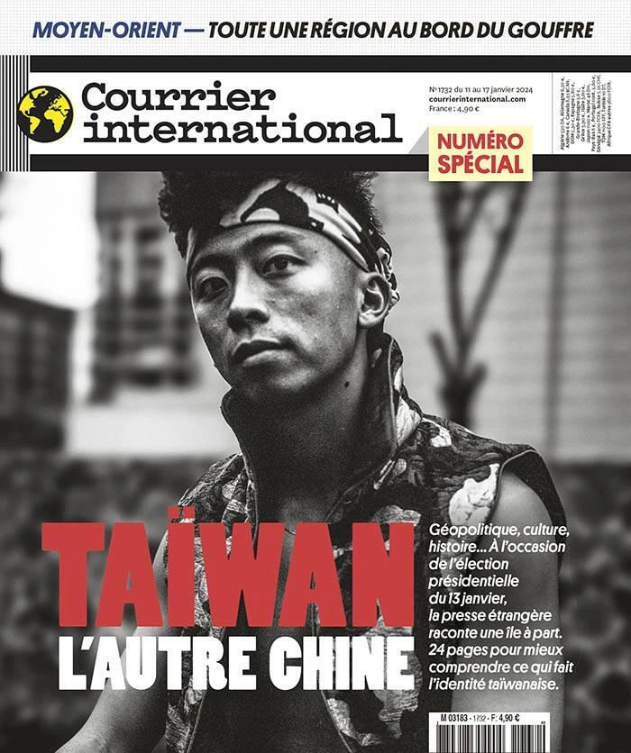 Jaquette de Courrier International - Hebdo N°1732 - 11 Janvier 2024
