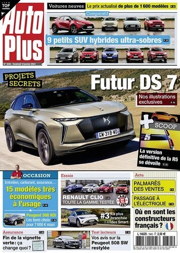 Jaquette de Auto Plus du 12 Janvier 2024