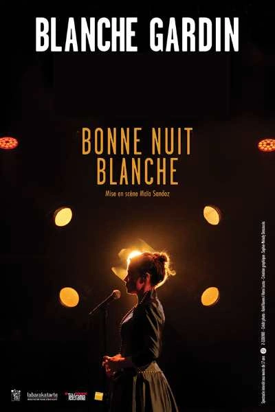 Jaquette de Blanche gardin : Bonne nuit, Blanche