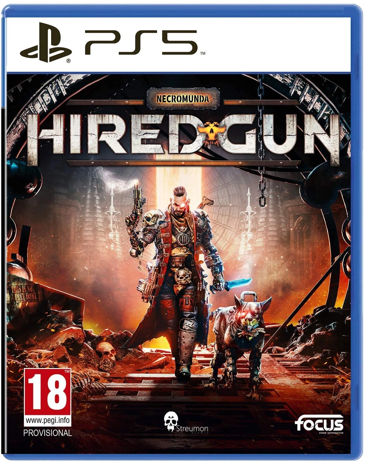 Jaquette de Necromunda Hired Gun PS5-DUPLEX PPSA02449