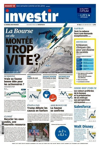 Jaquette de Investir - 20 Janvier 2024