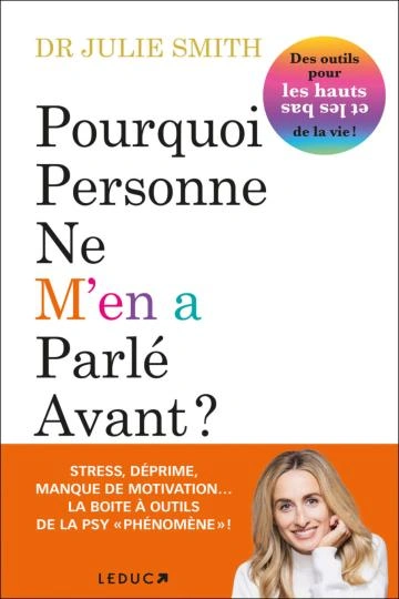 Jaquette de Pourquoi personne ne m'en a parlé avant - Julie Smith 2023