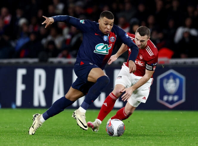 Jaquette de Foot CoupeDeFrance PSG vs Brest