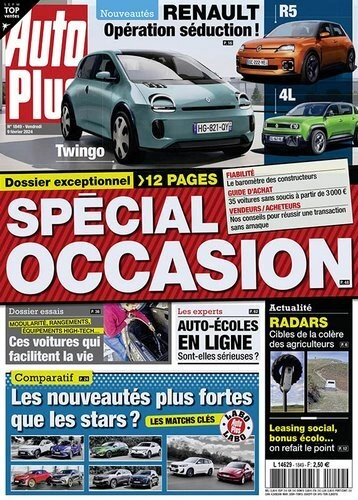 Jaquette de Auto Plus N° 1849 du 09 Février 2024