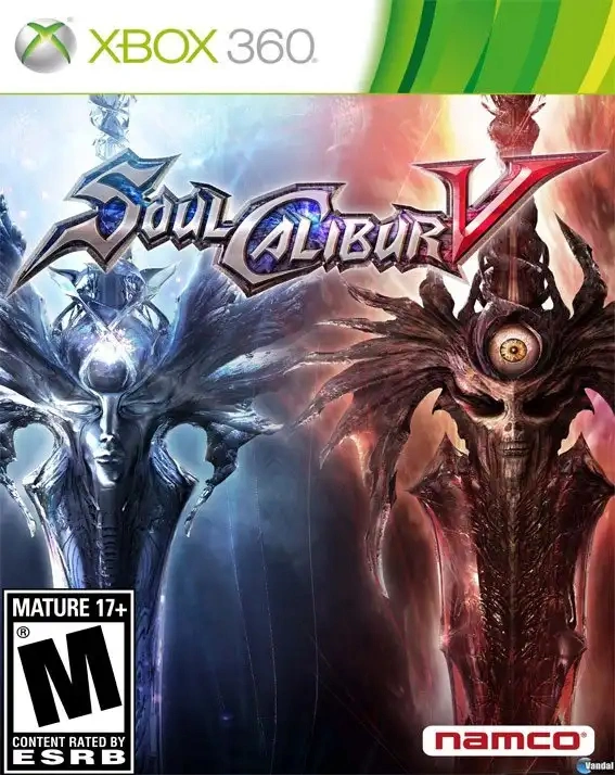 Jaquette de Soulcalibur V (2012) XBOX360