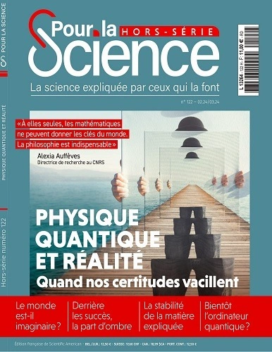 Jaquette de Pour La Science Hors Série N°122 – Février-Mars 2024