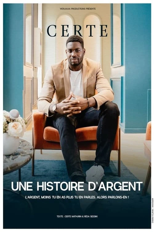 Jaquette de Certe Mathurin - Une histoire d'argent