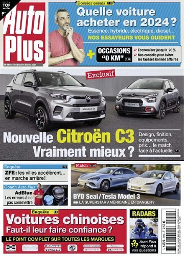 Jaquette de Auto Plus du 16 Février 2024