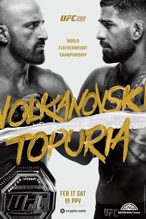 Jaquette de UFC 298: Volkanovski vs Topuria (Main Card) English