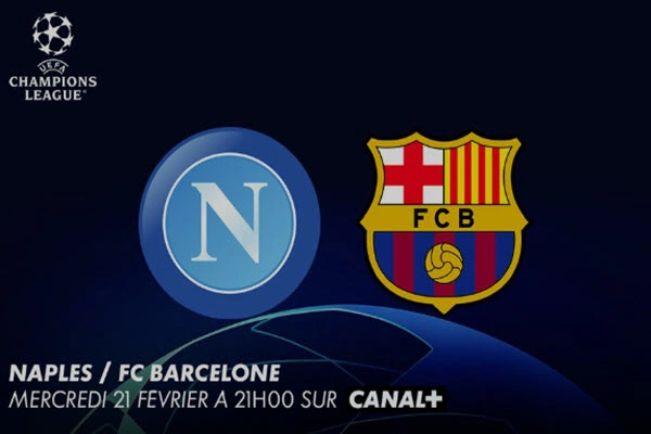 Jaquette de Foot Naples-Barcelone du 21 Février