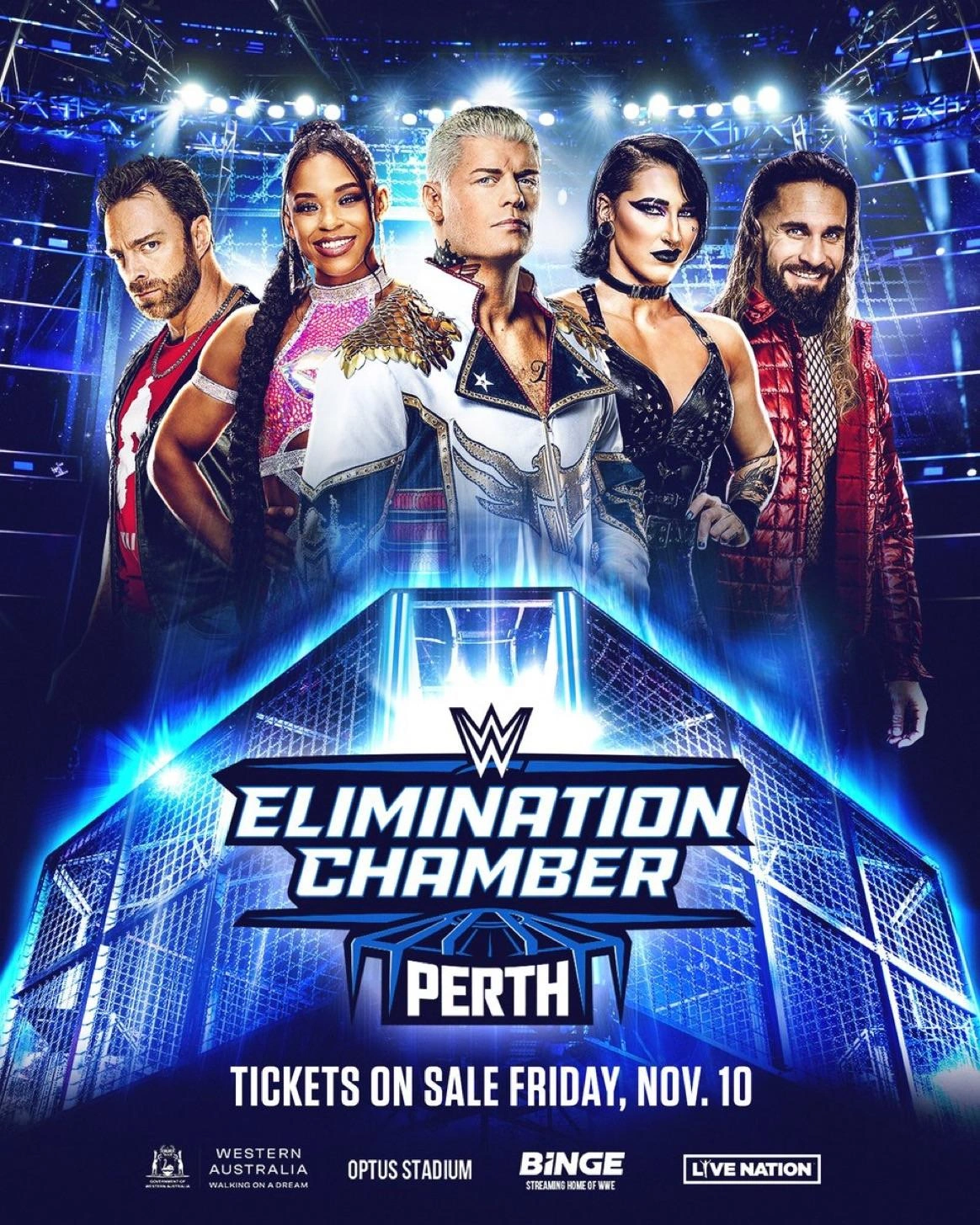 Jaquette de WWE Elimination Chamber